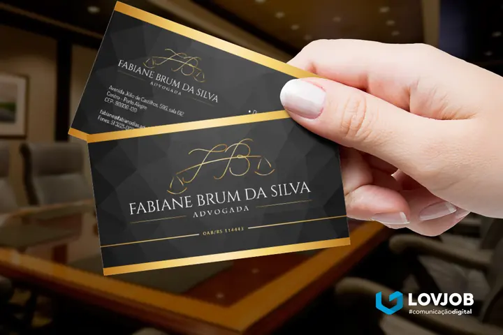 Logo e cartão para Fabiane Brum Advogada